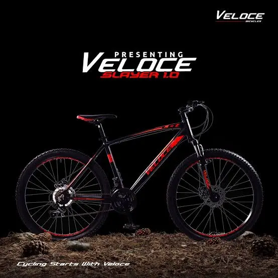 26" Veloce Slayer 1.0 Alloy 21 Speed